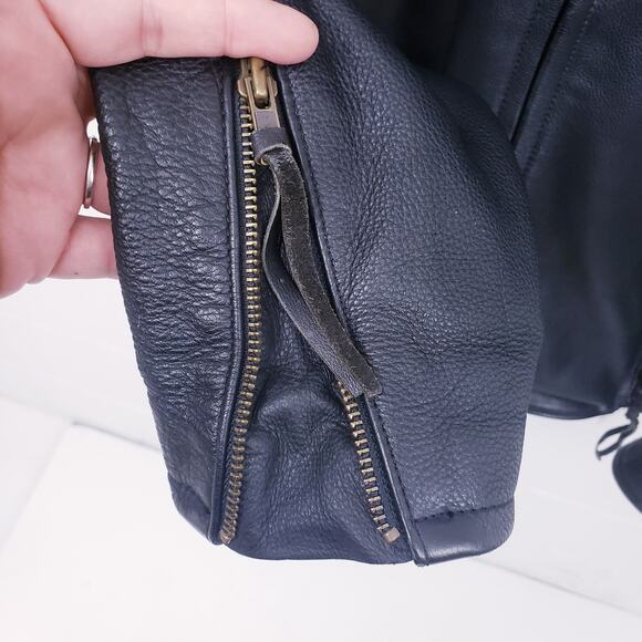 Harley Davidson Willie G Vintage Fringe Leather Motorcycle Biker Women's Jacket - Picture 8 of 16